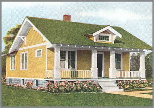 atap dengan variasi warna