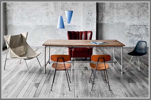 nuansa vintage menarik diterapkan pada interior edupaint