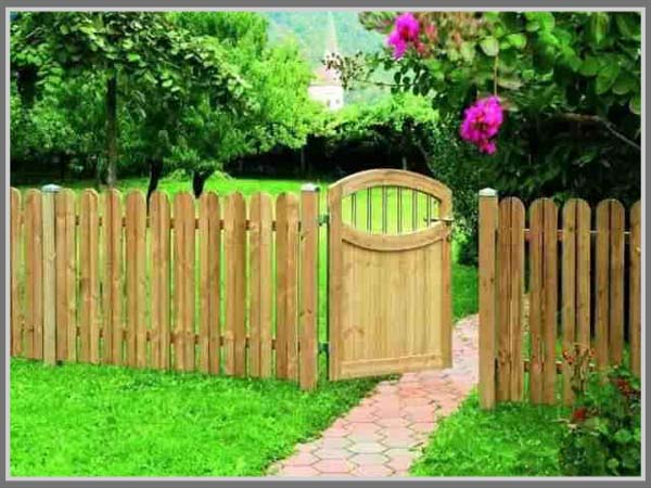 Kecantikan Pagar  Kayu