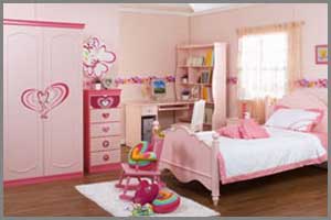 kamar warna pink